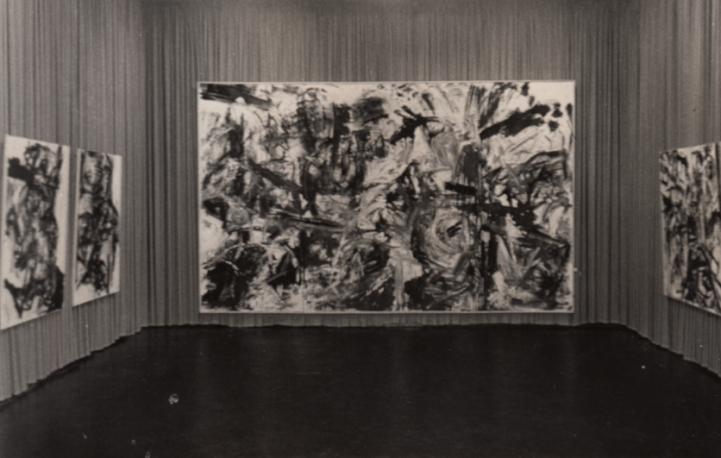 “Vedova”, Sala Gaspar, Barcellona, 1961. Ph J. Pi, Barcellona