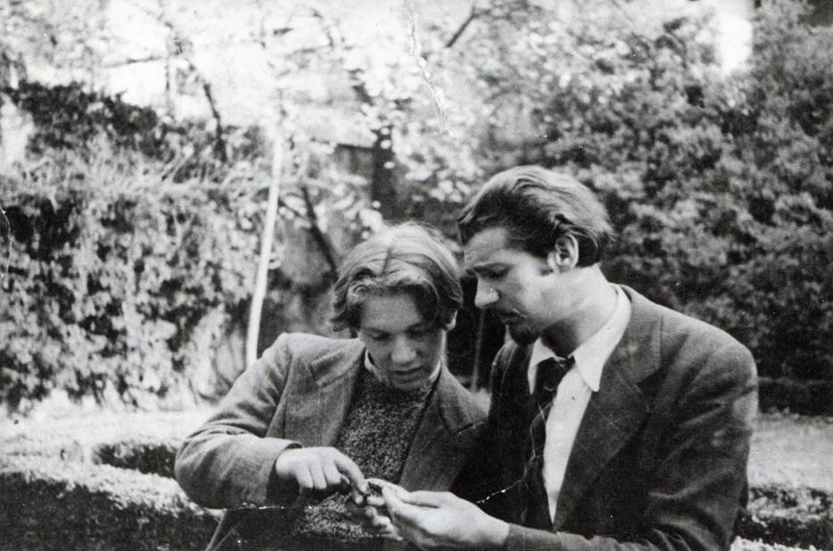 Emilio Vedova con Hermann Pircher, anni ‘40